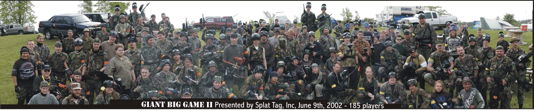 2002 Giant Paintball Game II at Splat Tag in Baldwin Wisconsin